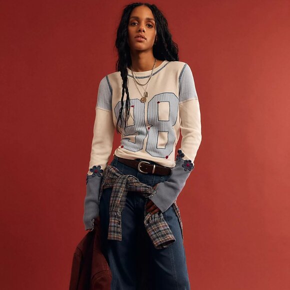 Free People Tops - We The Free Lana Long Sleeve Tee ❤️